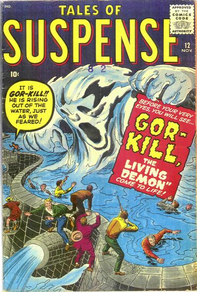 Cover for Tales of Suspense (Marvel, 1959 series) #12