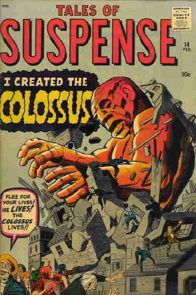Cover for Tales of Suspense (Marvel, 1959 series) #14
