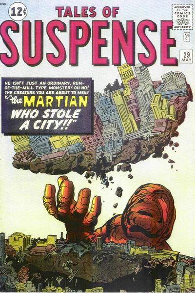 Cover for Tales of Suspense (Marvel, 1959 series) #29