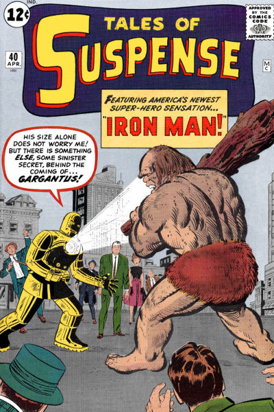 Cover for Tales of Suspense (Marvel, 1959 series) #40
