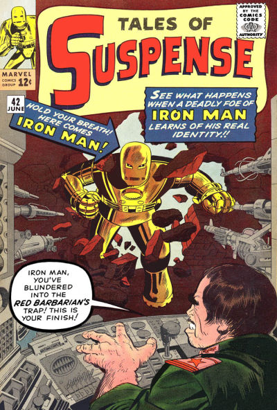 Cover for Tales of Suspense (Marvel, 1959 series) #42