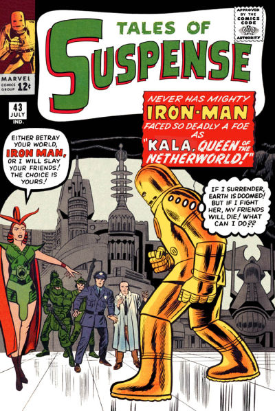 Cover for Tales of Suspense (Marvel, 1959 series) #43