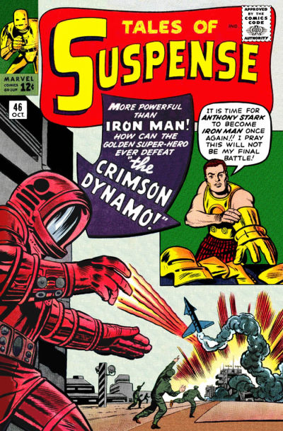 Cover for Tales of Suspense (Marvel, 1959 series) #46