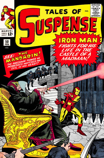 Cover for Tales of Suspense (Marvel, 1959 series) #50