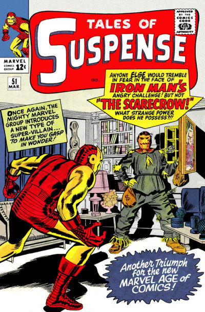 Cover for Tales of Suspense (Marvel, 1959 series) #51