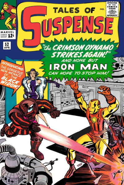 Cover for Tales of Suspense (Marvel, 1959 series) #52