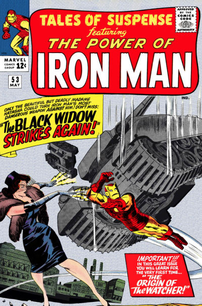 Cover for Tales of Suspense (Marvel, 1959 series) #53