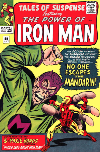 Cover for Tales of Suspense (Marvel, 1959 series) #55