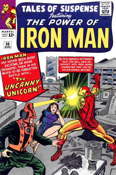 Cover for Tales of Suspense (Marvel, 1959 series) #56