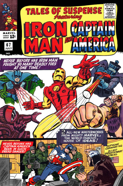 Cover for Tales of Suspense (Marvel, 1959 series) #67