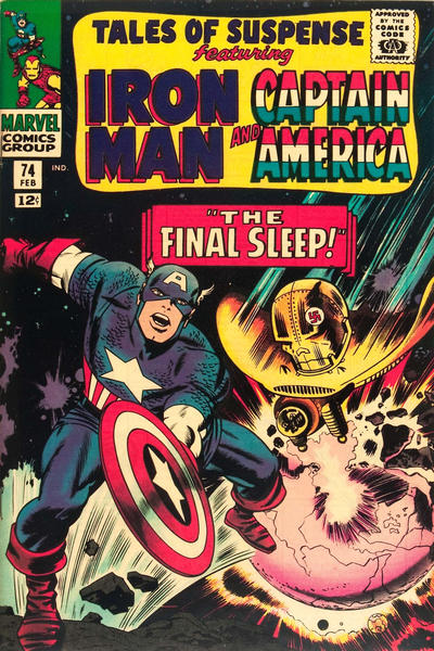 Cover for Tales of Suspense (Marvel, 1959 series) #74