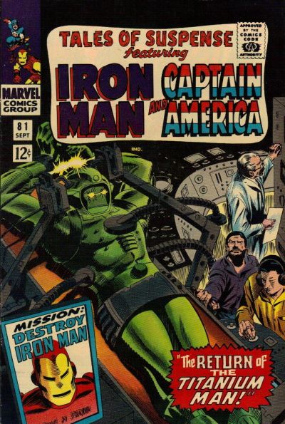 Cover for Tales of Suspense (Marvel, 1959 series) #81