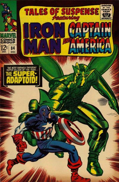 Cover for Tales of Suspense (Marvel, 1959 series) #84