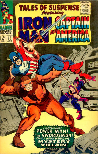 Cover for Tales of Suspense (Marvel, 1959 series) #88
