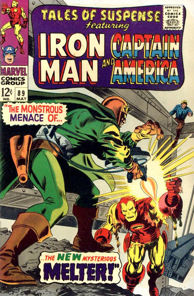 Cover for Tales of Suspense (Marvel, 1959 series) #89 [Regular Edition]