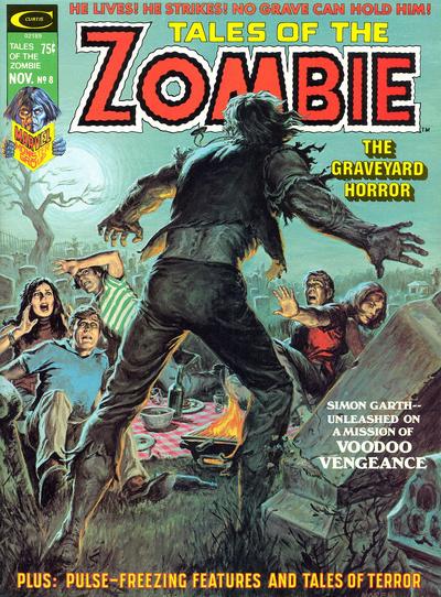 Cover for Zombie (Marvel, 1973 series) #8