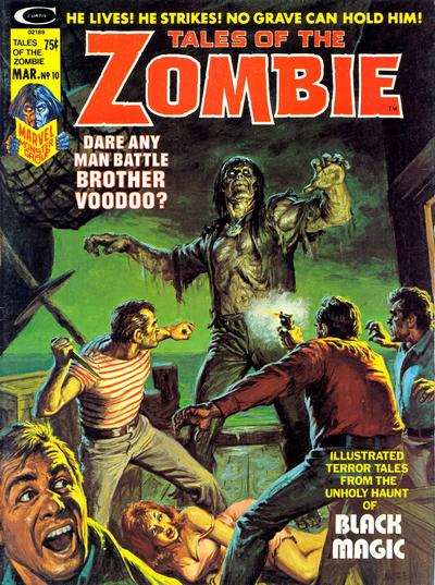 Cover for Zombie (Marvel, 1973 series) #10
