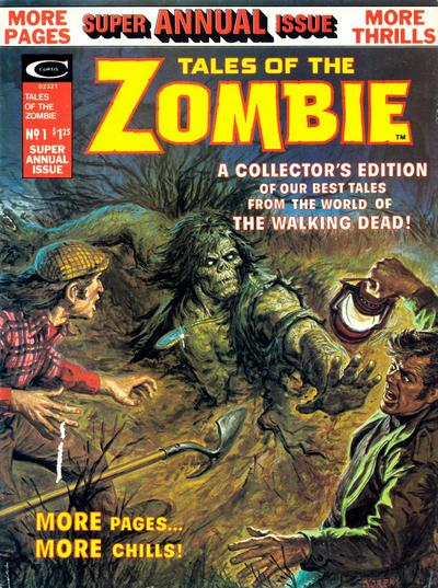 Cover for Tales of the Zombie Annual (Marvel, 1975 series) #1