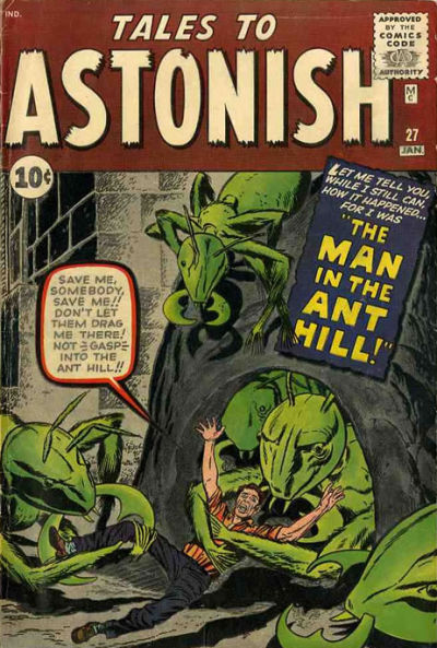Cover for Tales to Astonish (Marvel, 1959 series) #27