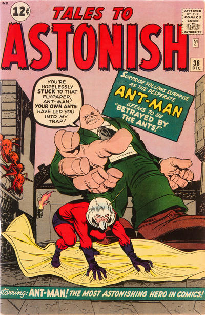 Cover for Tales to Astonish (Marvel, 1959 series) #38