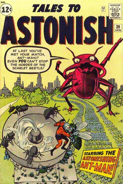 Cover for Tales to Astonish (Marvel, 1959 series) #39
