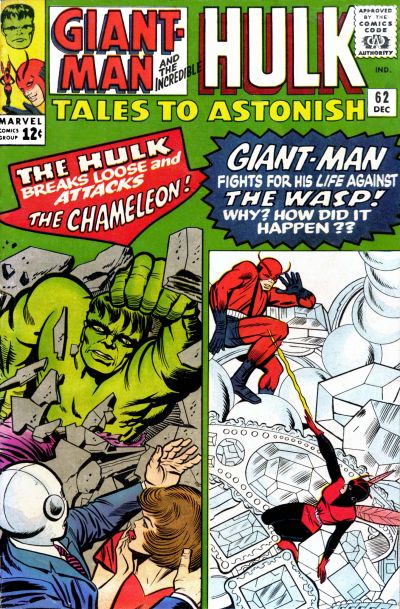 Cover for Tales to Astonish (Marvel, 1959 series) #62