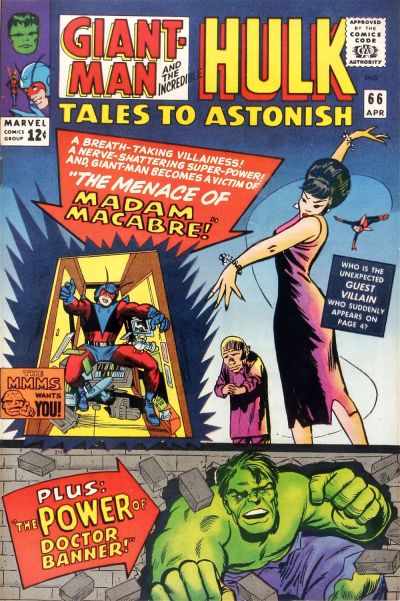 Cover for Tales to Astonish (Marvel, 1959 series) #66