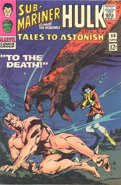 Cover for Tales to Astonish (Marvel, 1959 series) #80