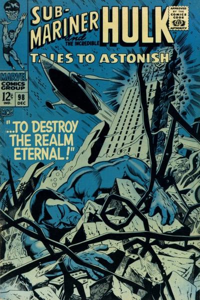 Cover for Tales to Astonish (Marvel, 1959 series) #98