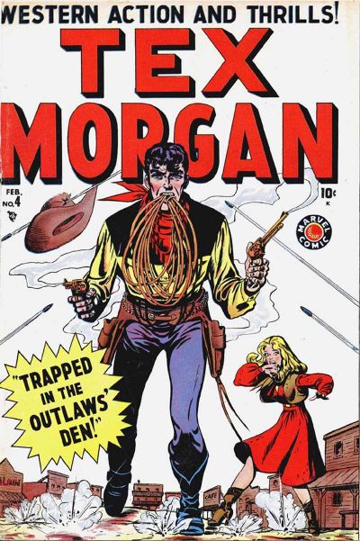Cover for Tex Morgan (Marvel, 1948 series) #4