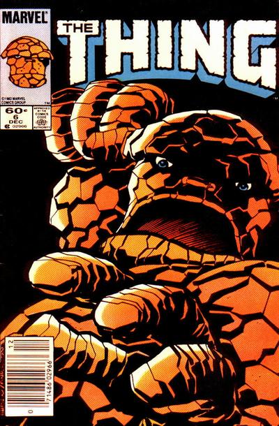 Cover for The Thing (Marvel, 1983 series) #6 [Newsstand]