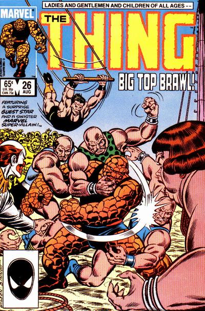 Cover for The Thing (Marvel, 1983 series) #26 [Direct]