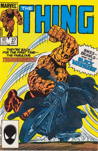 Cover for The Thing (Marvel, 1983 series) #27 [Direct]