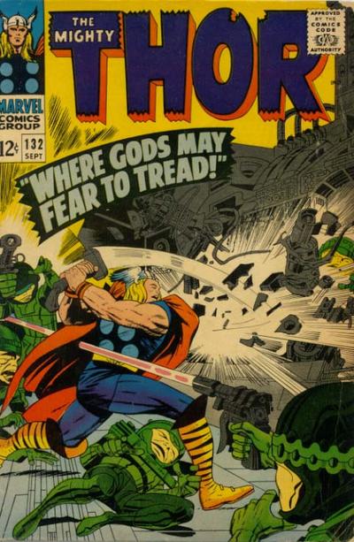 Cover for Thor (Marvel, 1966 series) #132