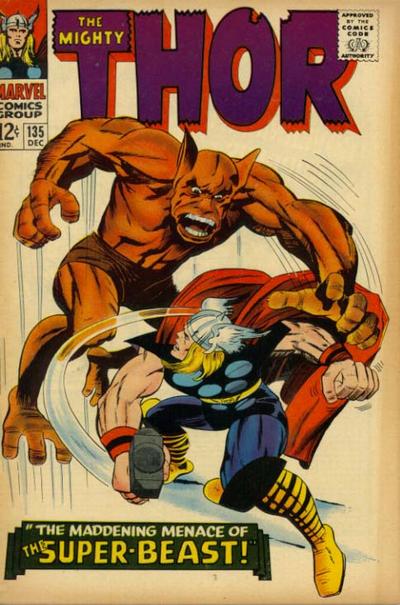 Cover for Thor (Marvel, 1966 series) #135