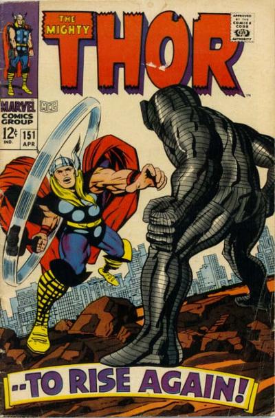 Cover for Thor (Marvel, 1966 series) #151