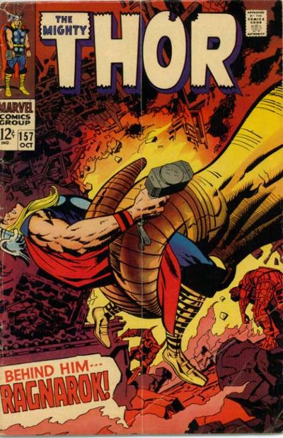 Cover for Thor (Marvel, 1966 series) #157