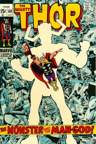 Cover for Thor (Marvel, 1966 series) #169