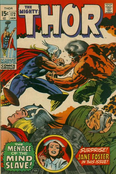 Cover for Thor (Marvel, 1966 series) #172