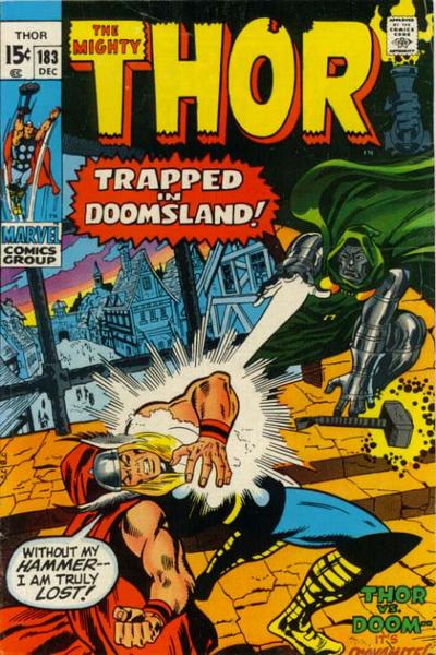 Cover for Thor (Marvel, 1966 series) #183