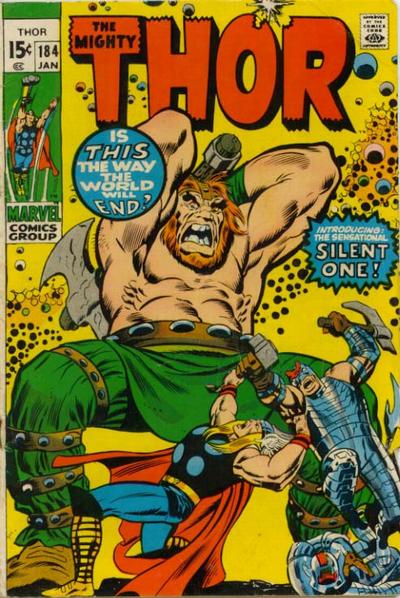 Cover for Thor (Marvel, 1966 series) #184