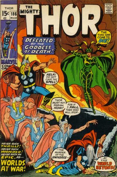 Cover for Thor (Marvel, 1966 series) #186