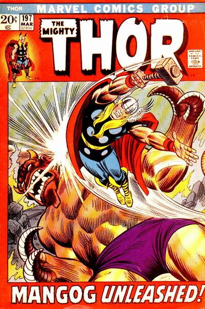 Cover for Thor (Marvel, 1966 series) #197