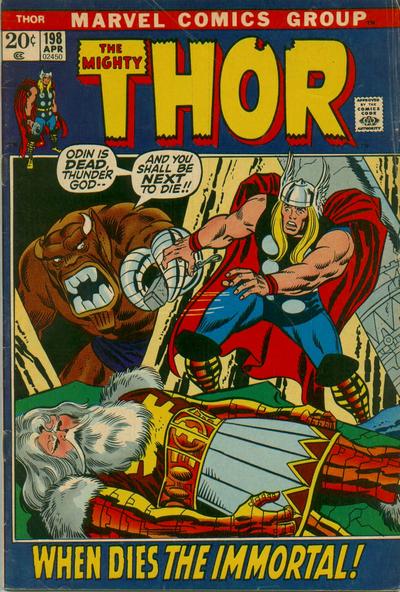 Cover for Thor (Marvel, 1966 series) #198