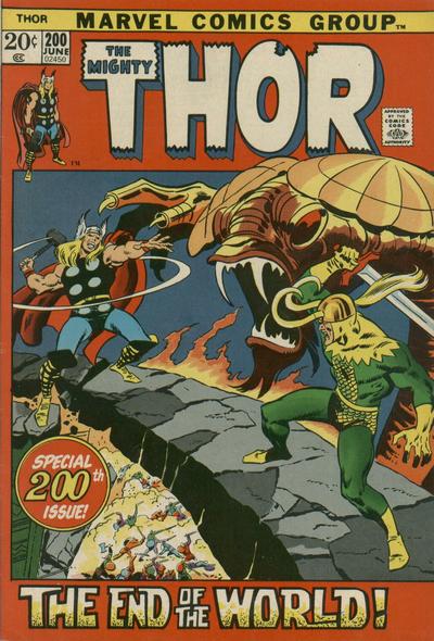 Cover for Thor (Marvel, 1966 series) #200