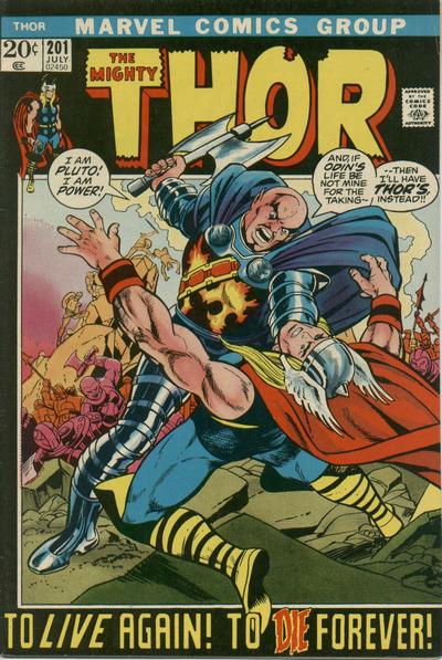 Cover for Thor (Marvel, 1966 series) #201