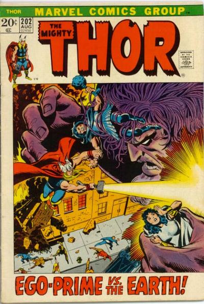 Cover for Thor (Marvel, 1966 series) #202