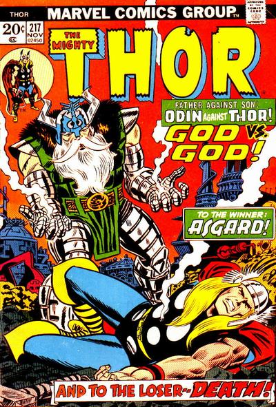 Cover for Thor (Marvel, 1966 series) #217 [Regular Edition]
