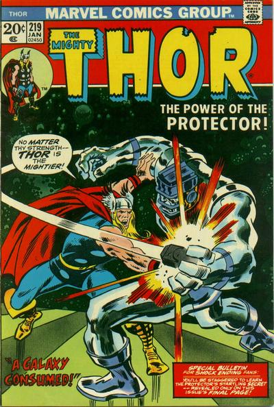Cover for Thor (Marvel, 1966 series) #219 [Regular Edition]