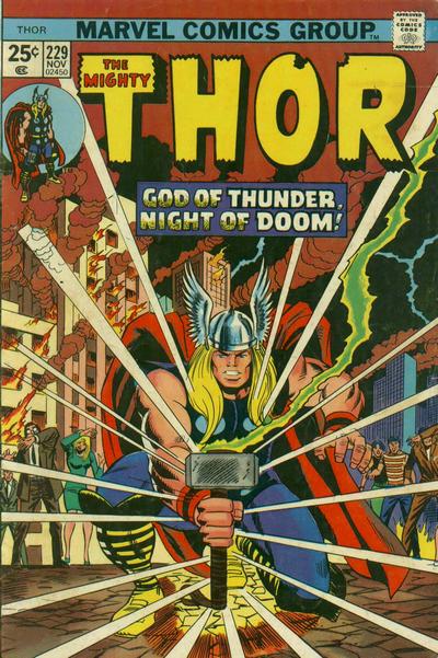Cover for Thor (Marvel, 1966 series) #229